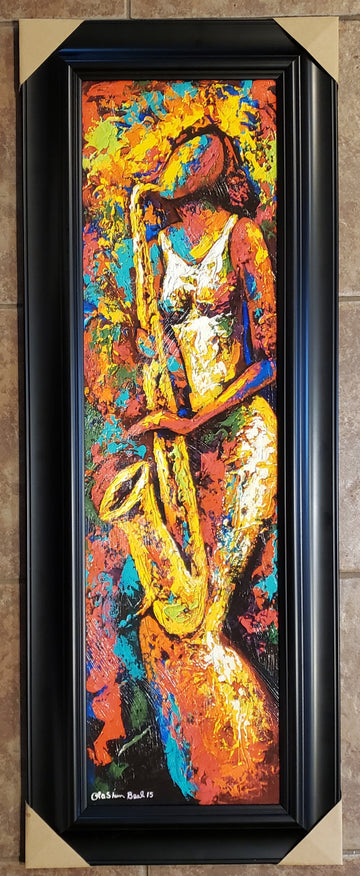 Sweet Sax #2 | Framed Lithograph