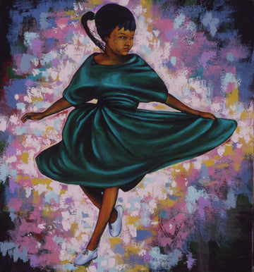Twirl Giclee on Canvas