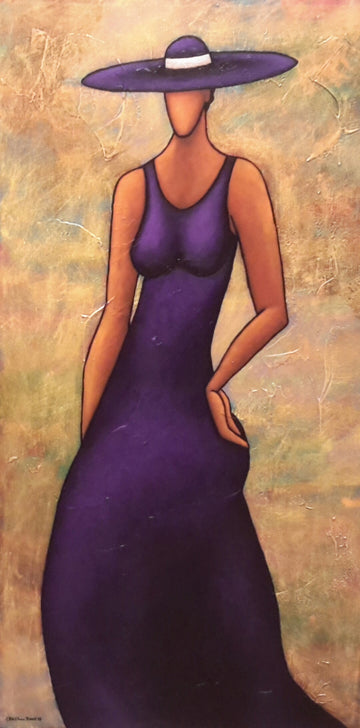 That Lady #16 Acrylic Paint On Canvas Art Original