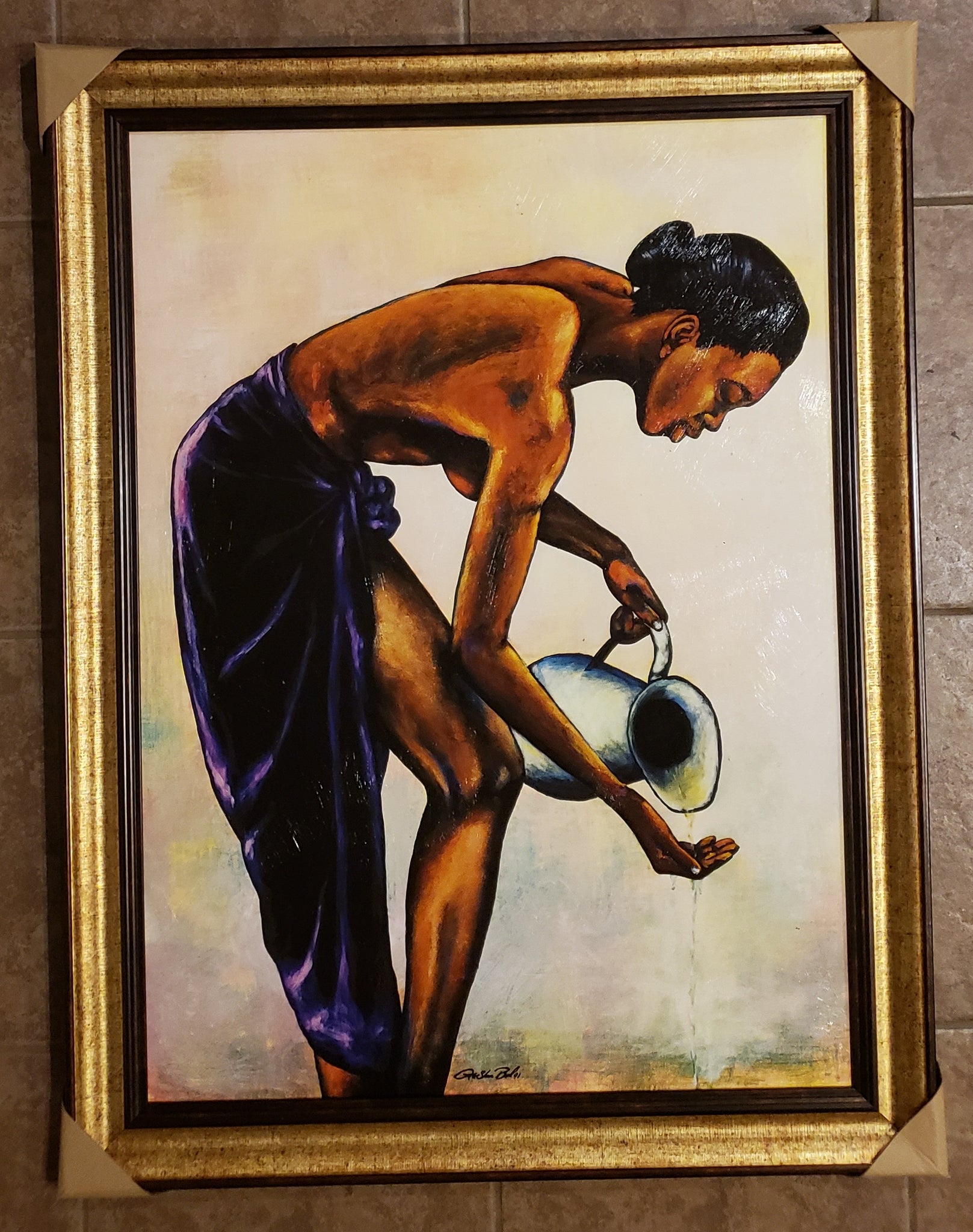 The Wash | Framed Lithograph