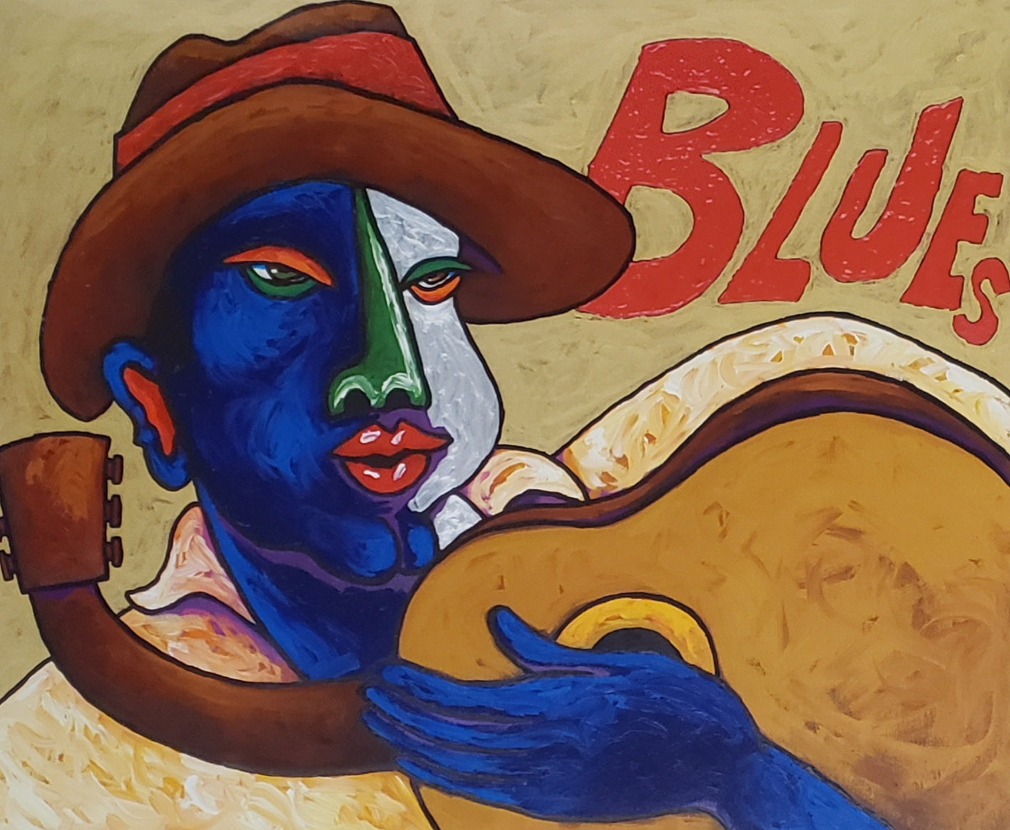 The Blues | Lithograph Print