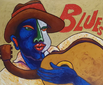 The Blues | Lithograph Print