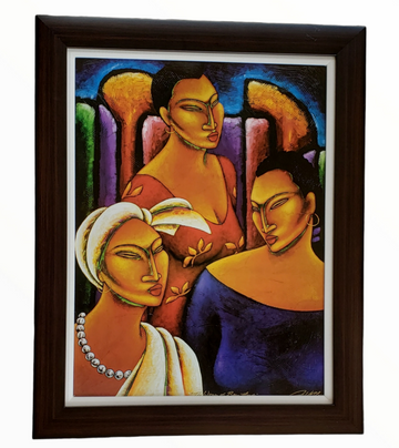 The Women Of Beau Monde | Framed Lithograph