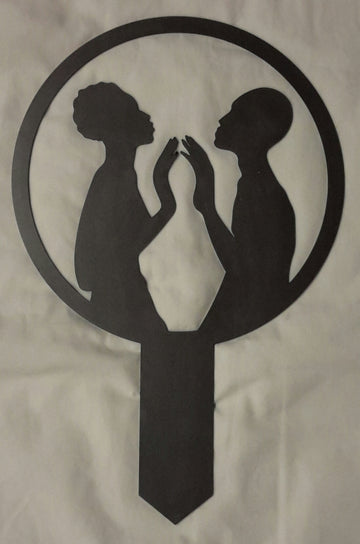 Touch #4 Metal Garden Stake