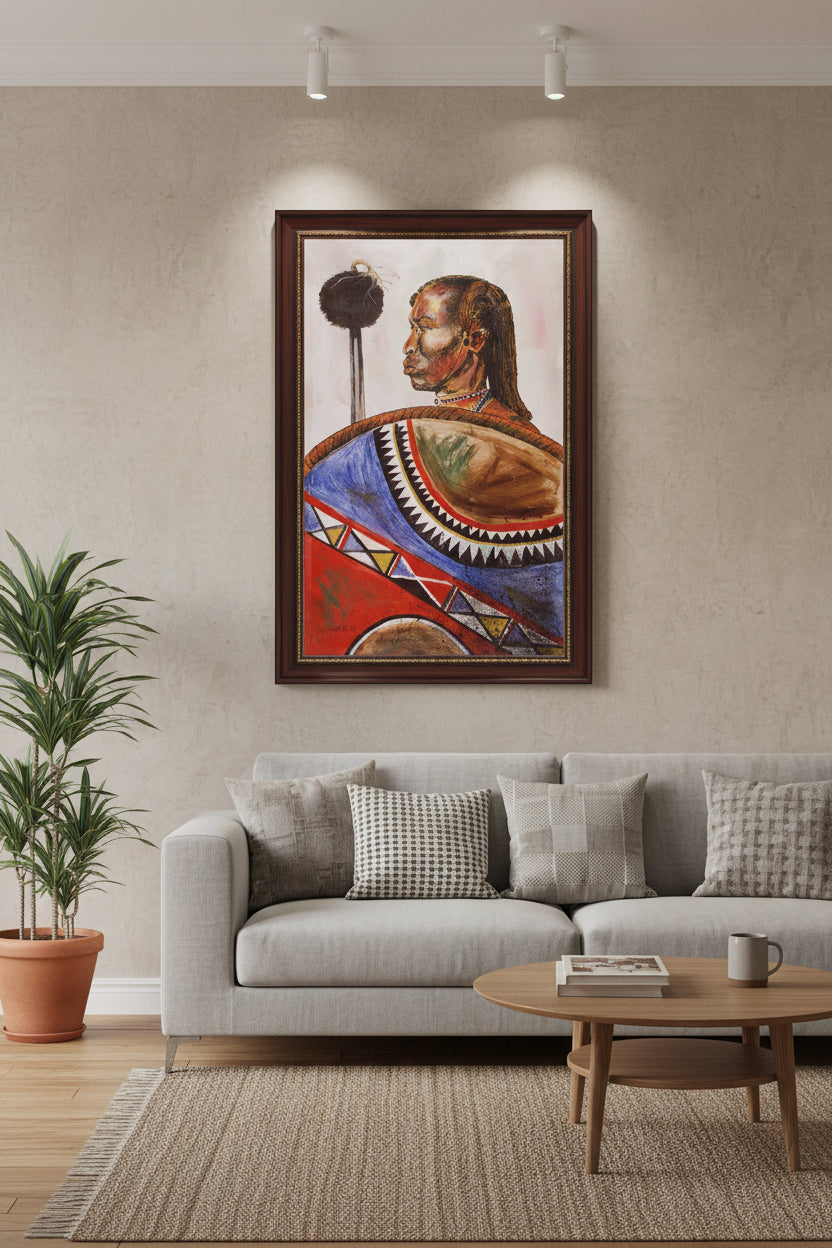 Warrior | Lithograph Print | LaShunBeal.com