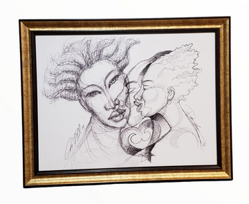 We Are Beautiful #2 | Framed Lithograph