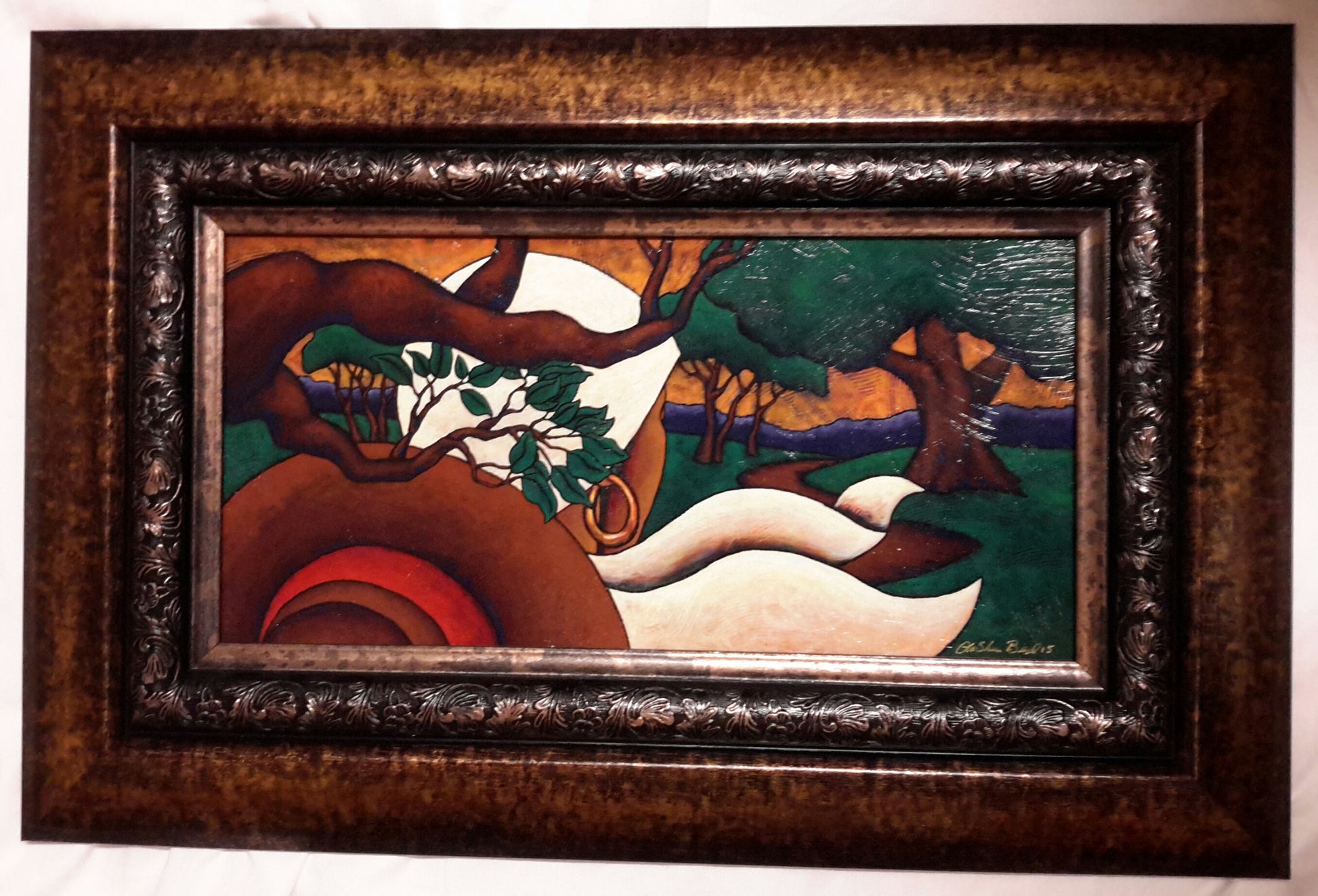 Winding Road Framed Art - LaShunBeal.com