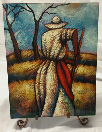 Working The Field Art Plaque