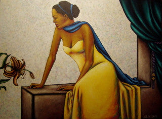 First Glance Acrylic on Canvas - LaShunBeal.com