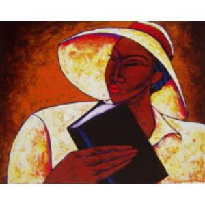 The Good Book Giclee on Canvas