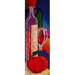 Wine And Fruit Giclee on Canvas