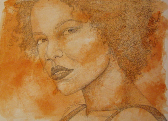 Crystal Original Art Drawing - LaShunBeal.com