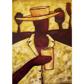 Ice Tea Giclee on Canvas