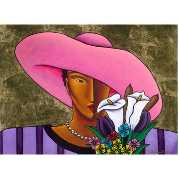 Lady Of Distinction #2 Giclee on Canvas