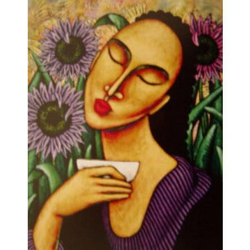 Morning Tea Giclee on Canvas