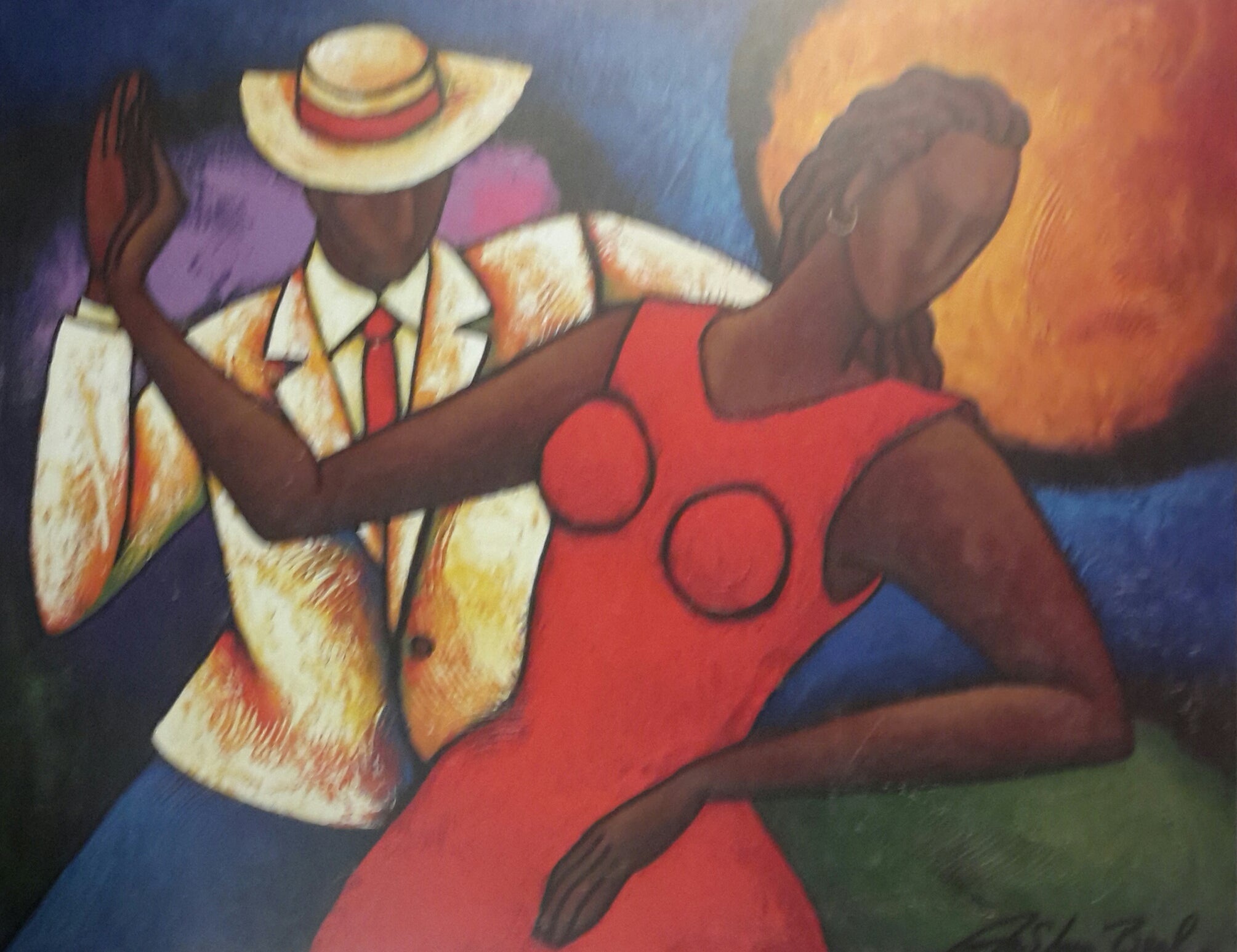 Slow Groove | Lithograph Print