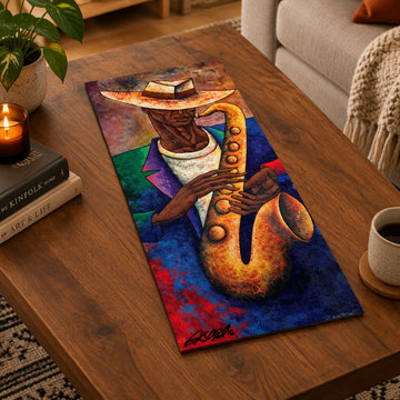 Burning Ax Wall Art Plaque - LaShunBeal.com
